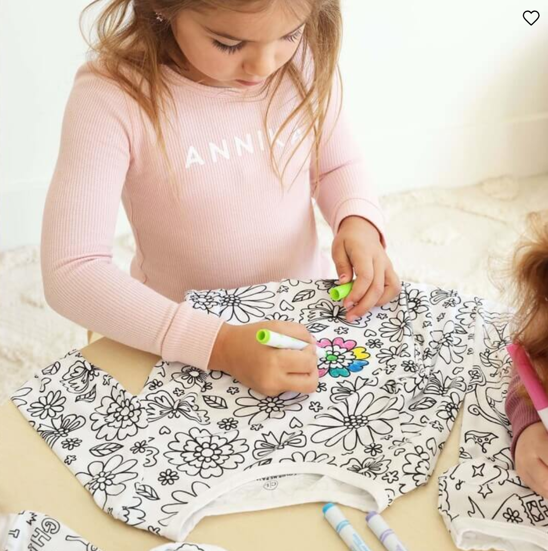 BabyLiora Coloring Pajamas