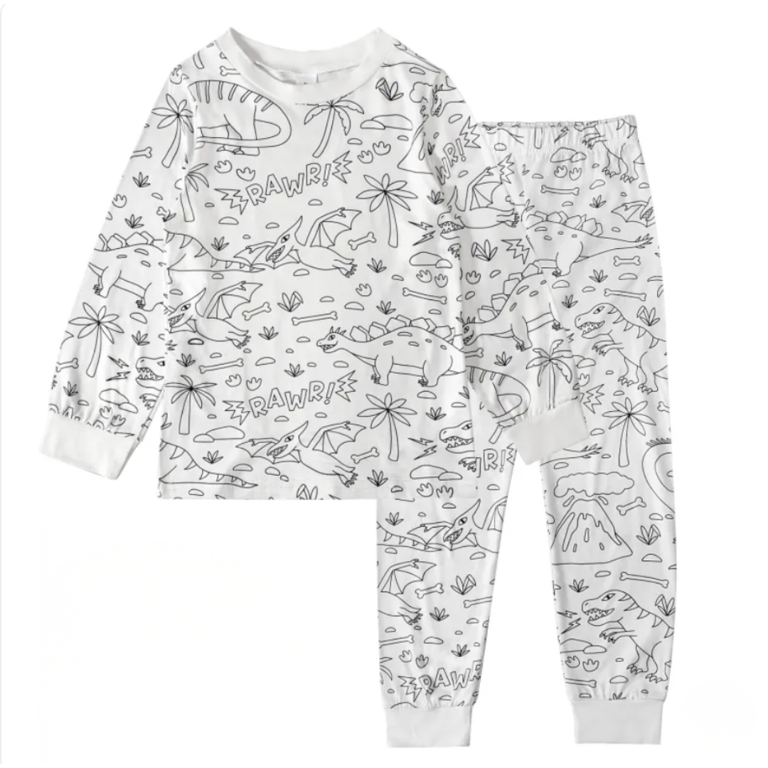 BabyLiora Coloring Pajamas