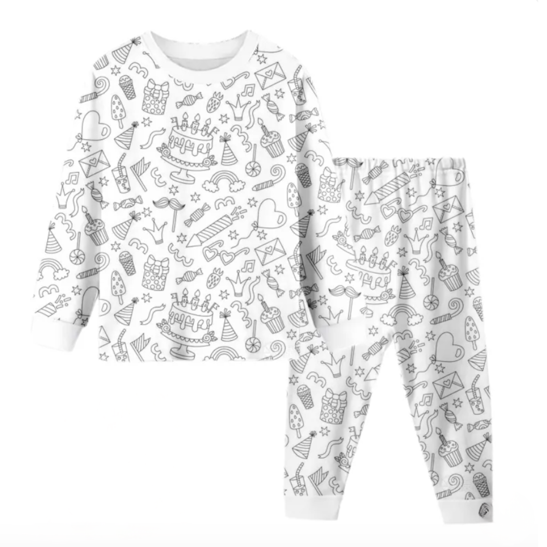 BabyLiora Coloring Pajamas