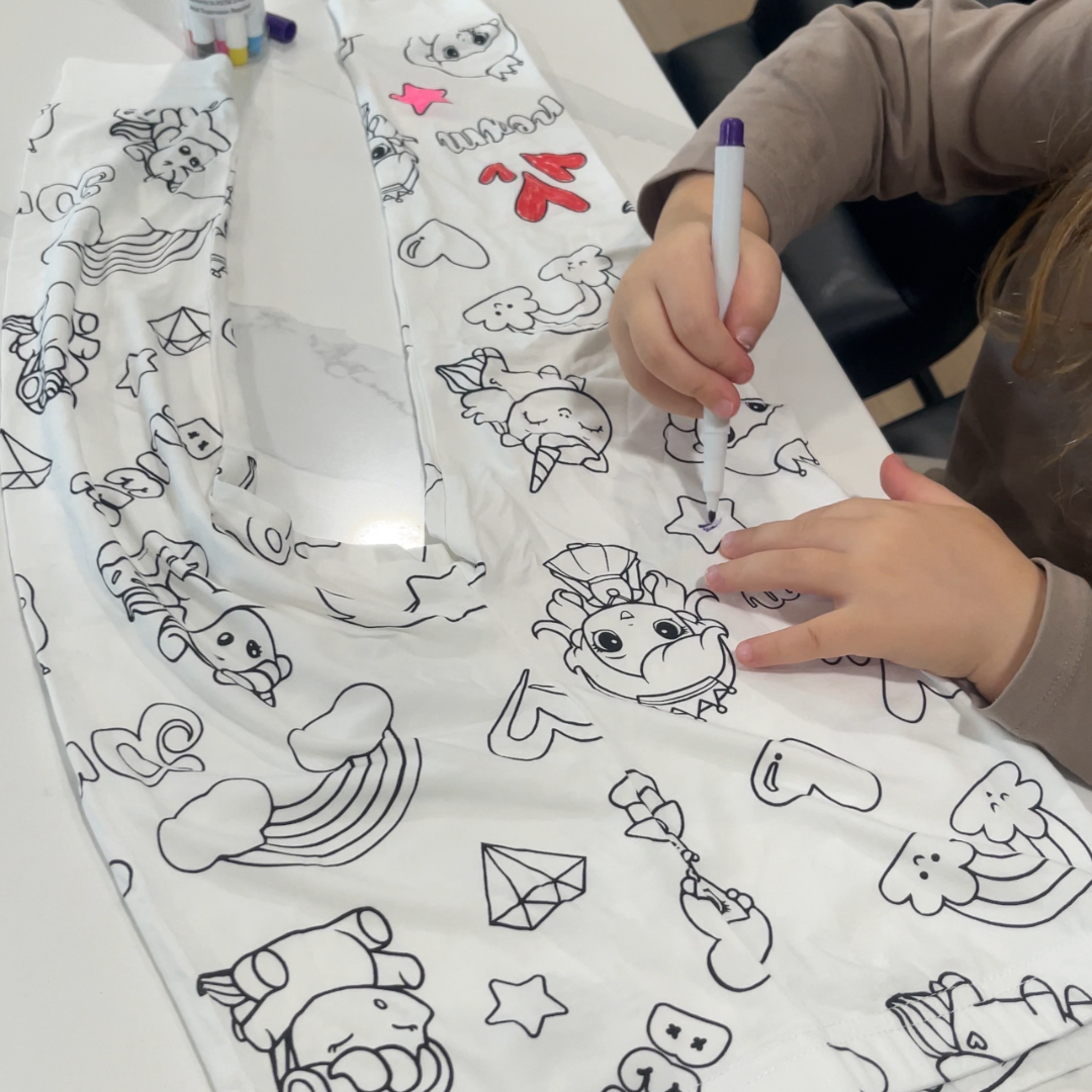 BabyLiora Coloring Pajamas