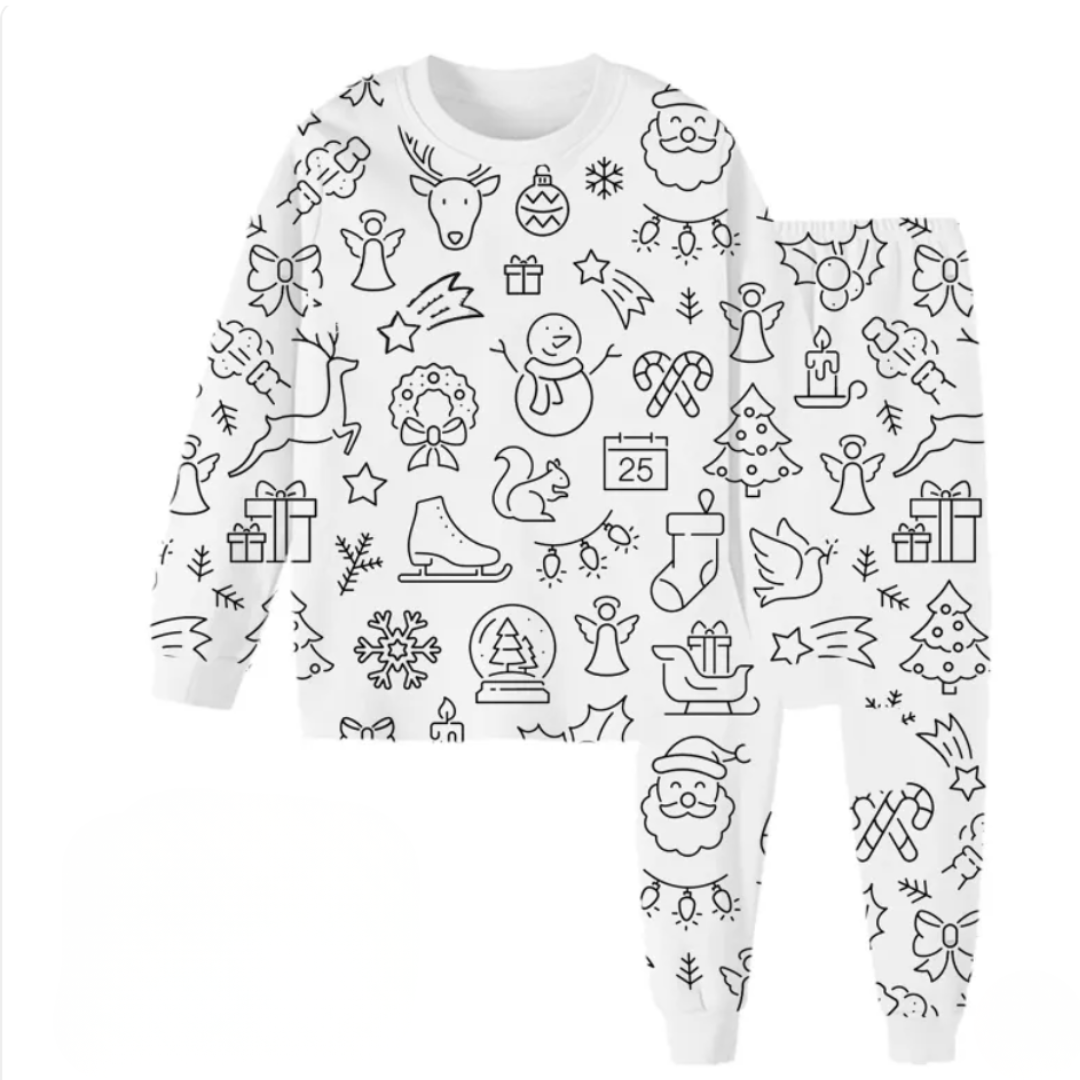 BabyLiora Coloring Pajamas
