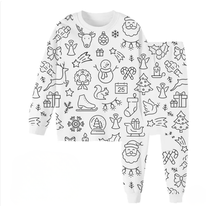 BabyLiora Coloring Pajamas