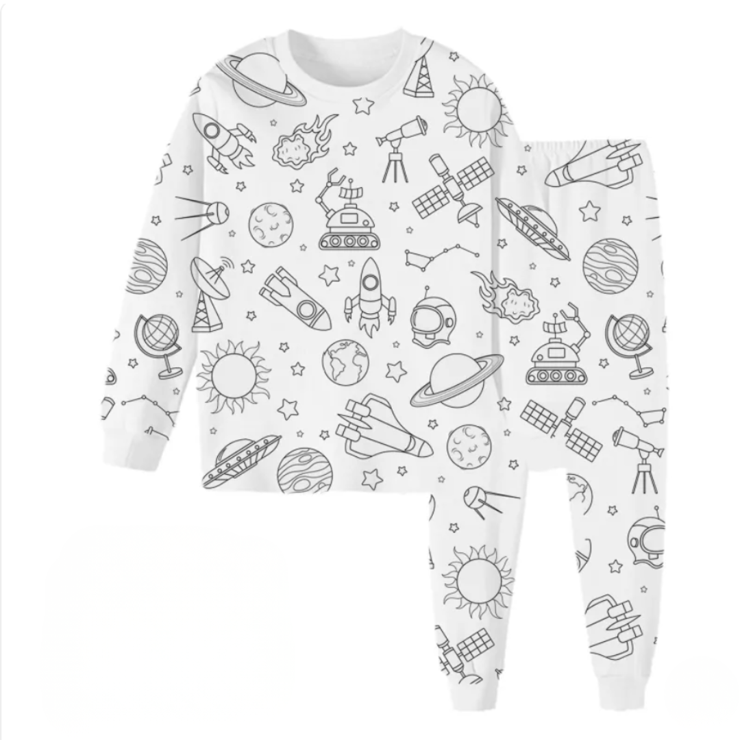 BabyLiora Coloring Pajamas