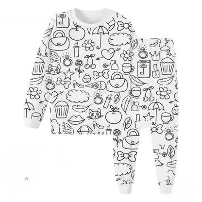 BabyLiora Coloring Pajamas